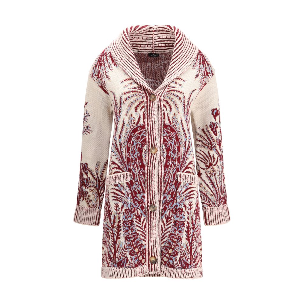 Etro Multicolor Wool Cardigan | Regal Royce