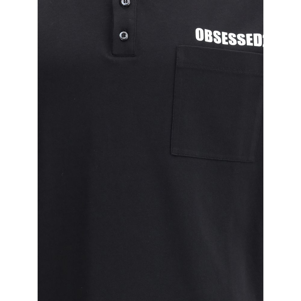 Dsquared² Black Cotton Polo Shirt | Regal Royce