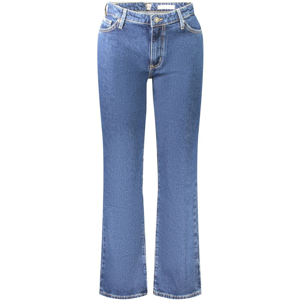 Guess Jeans Blu Cotton Women Jeans | Regal Royce