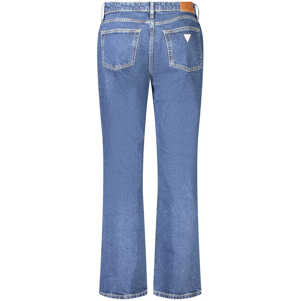 Guess Jeans Blu Cotton Women Jeans | Regal Royce