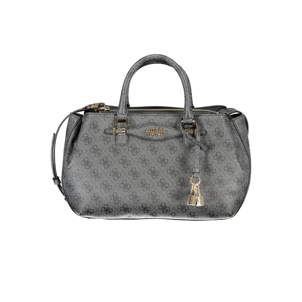 Guess Jeans Nero Poliuretano Women Handbag | Regal Royce