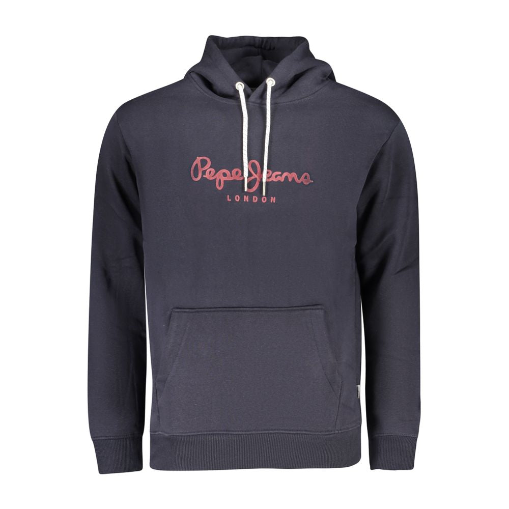 Pepe Jeans Blue Cotton Men's Sweatshirt | Regal Royce