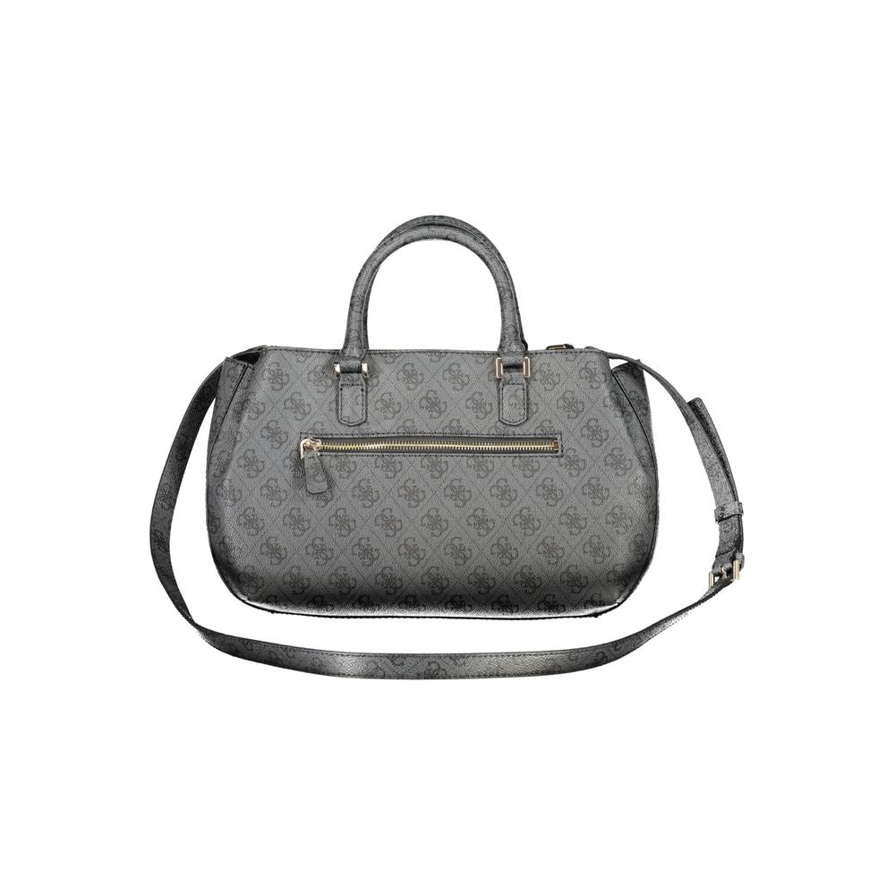 Guess Jeans Nero Poliuretano Women Handbag | Regal Royce