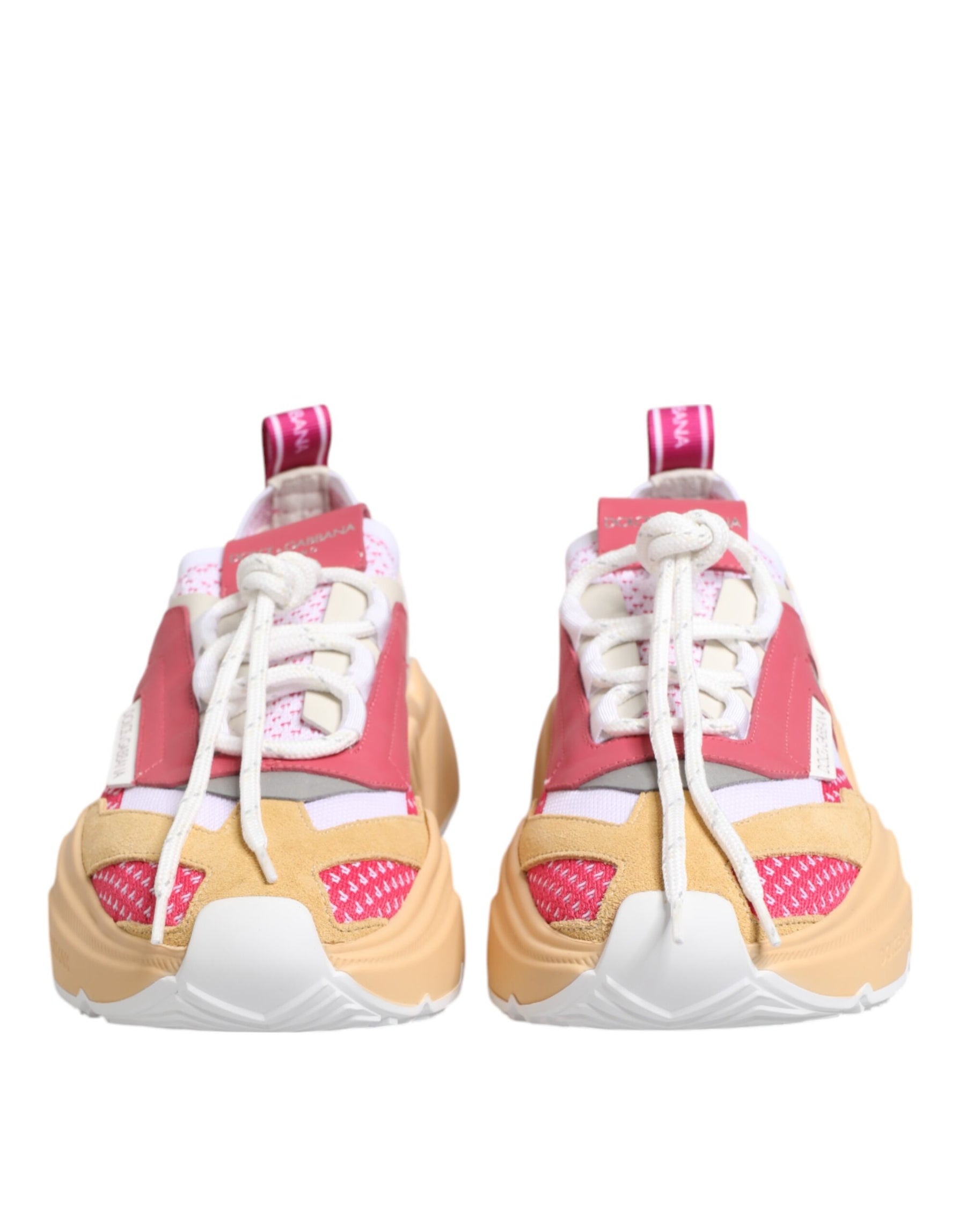 Dolce & Gabbana Multicolor Leather Daymaster Low Top Sneakers Shoes | Regal Royce