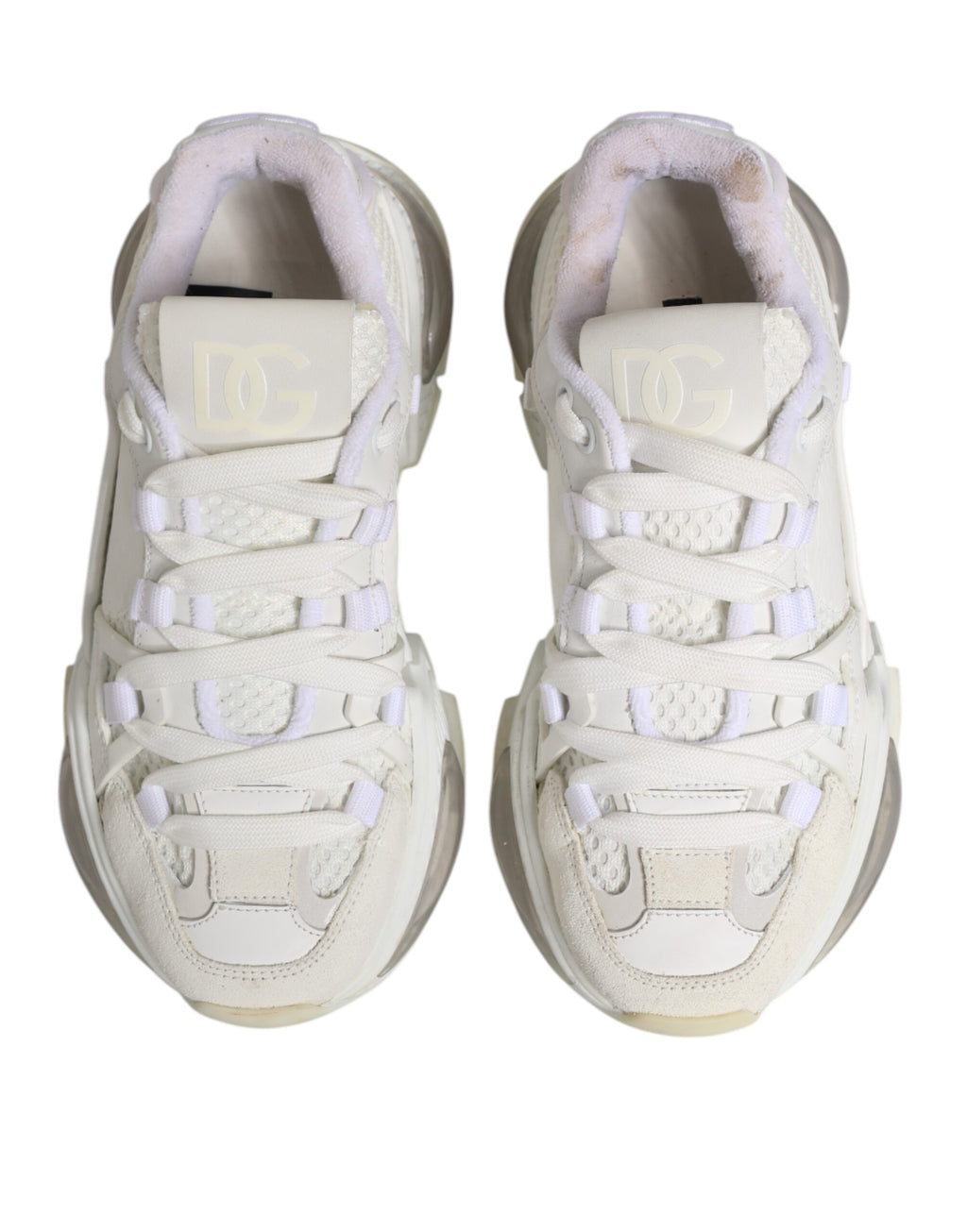 Dolce & Gabbana Airmaster White Women Low Top Sneakers Shoes