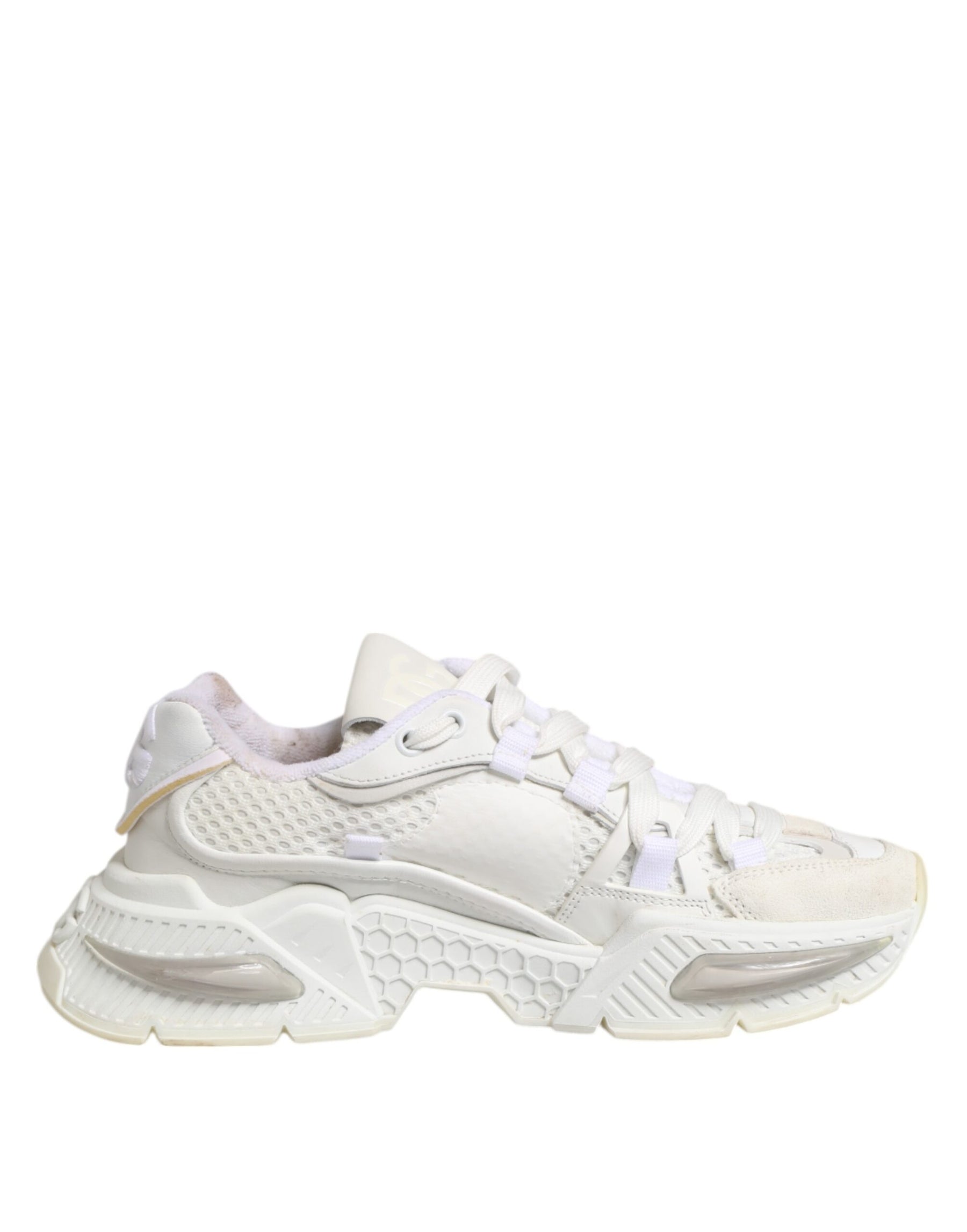 Dolce & Gabbana Airmaster White Women Low Top Sneakers Shoes | Regal Royce