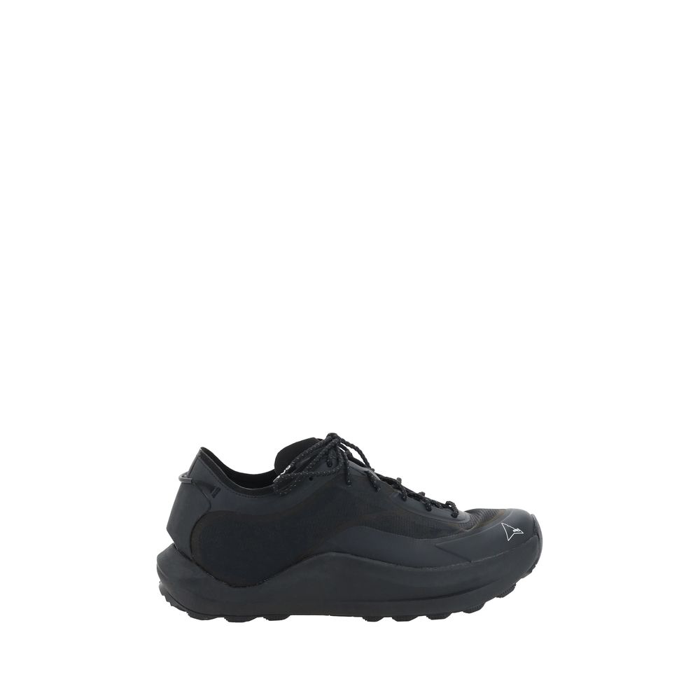 ROA Black Rubber Athletic Sneakers | Regal Royce