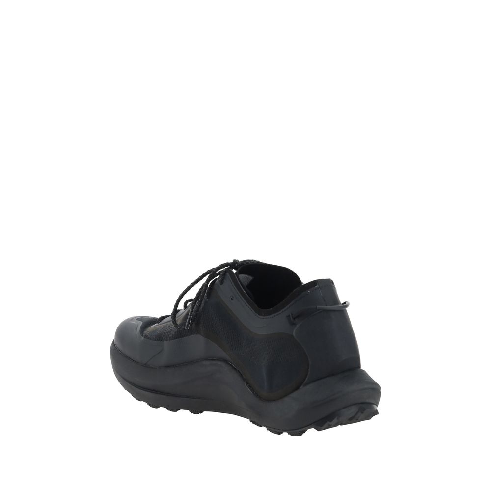 ROA Black Rubber Athletic Sneakers | Regal Royce
