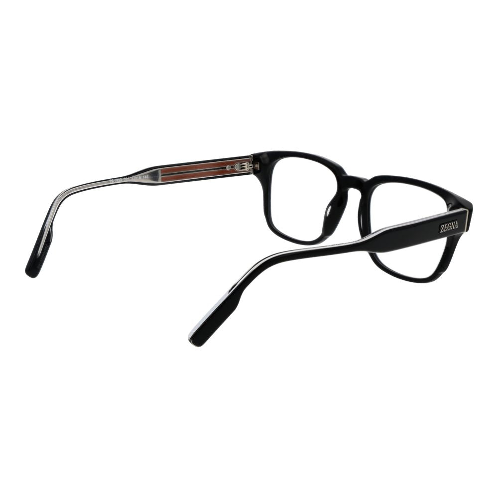 Ermenegildo Zegna Black Acetate Glasses (Frames) | Regal Royce