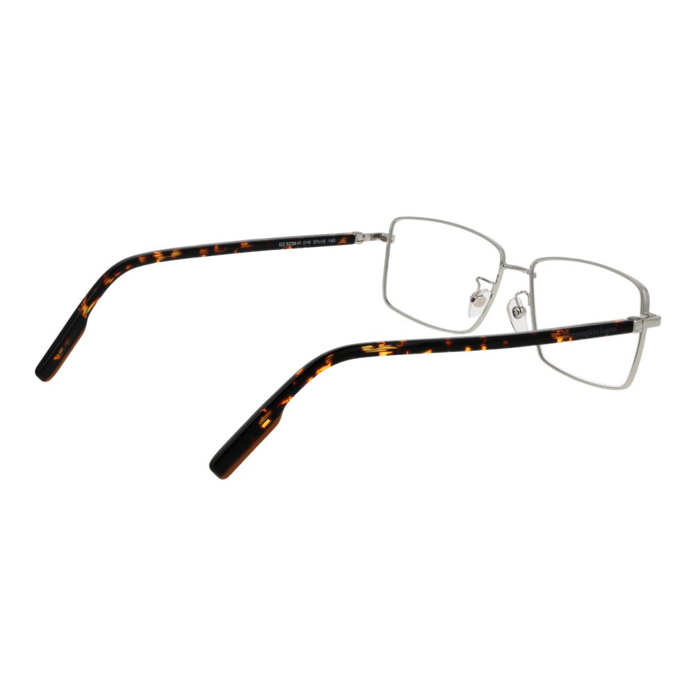 Ermenegildo Zegna Silver Metal Glasses (Frames) | Regal Royce