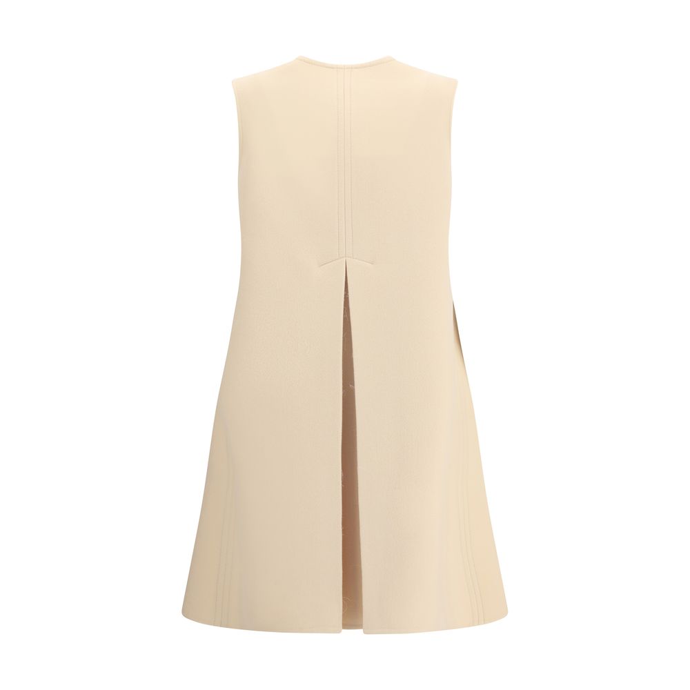 Valentino Cream Fleece Wool Casual Dress | Regal Royce