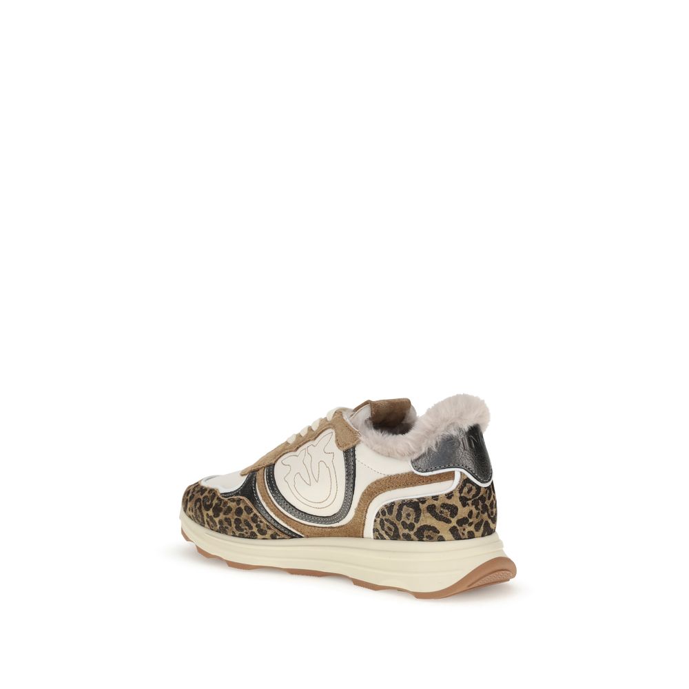 PINKO Multicolor Leather Chunky Sneakers | Regal Royce