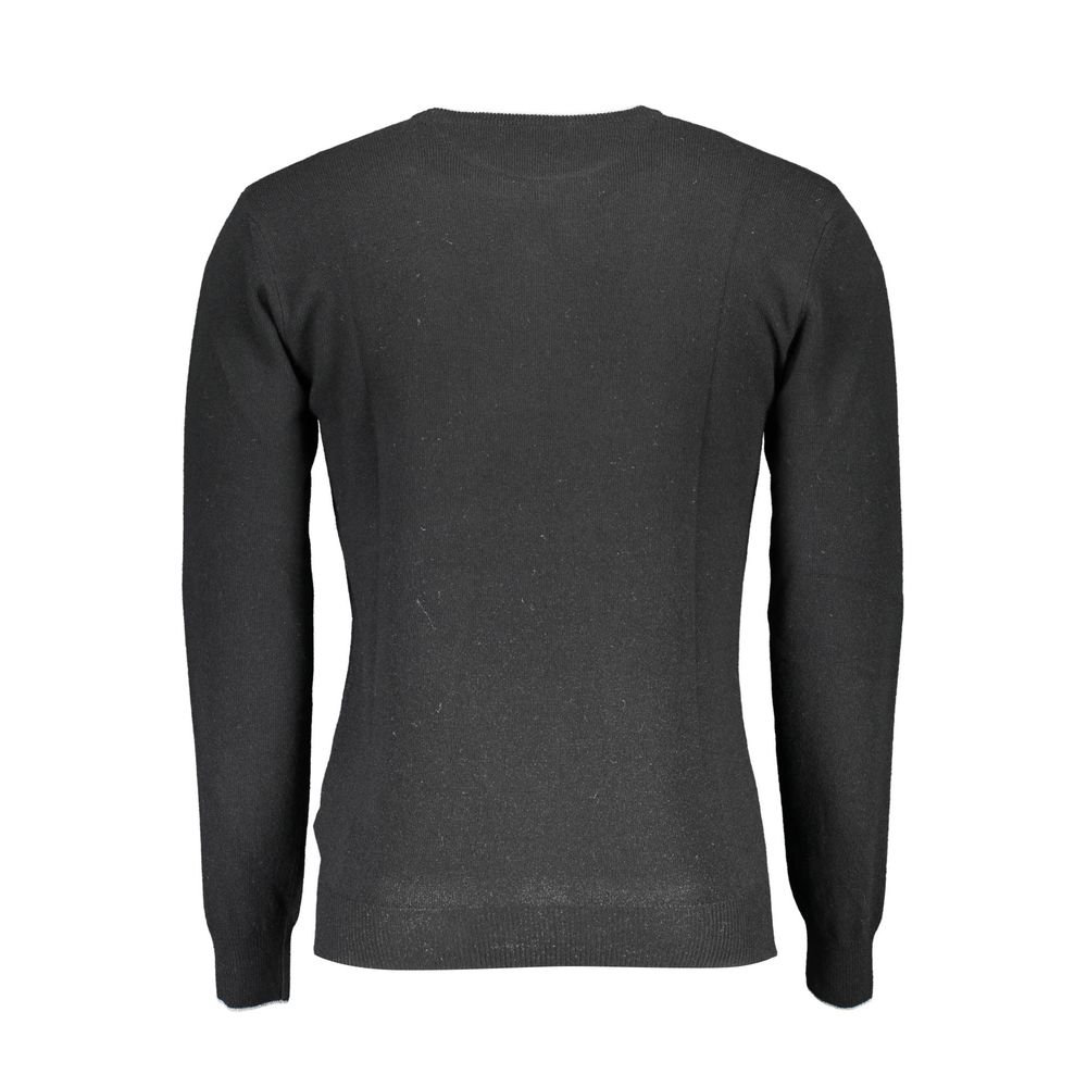 U.S. POLO ASSN. Black Wool Men's Sweater | Regal Royce
