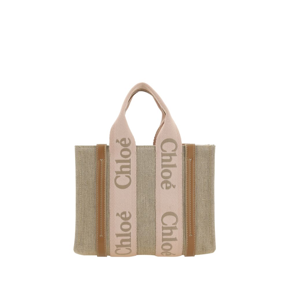 Chloé Beige Linen Handbag | Regal Royce
