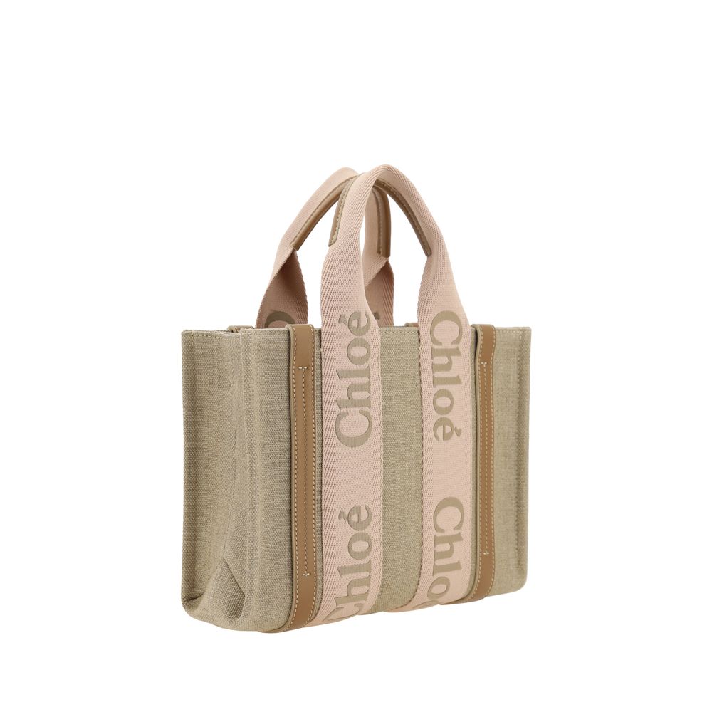 Chloé Beige Linen Handbag | Regal Royce