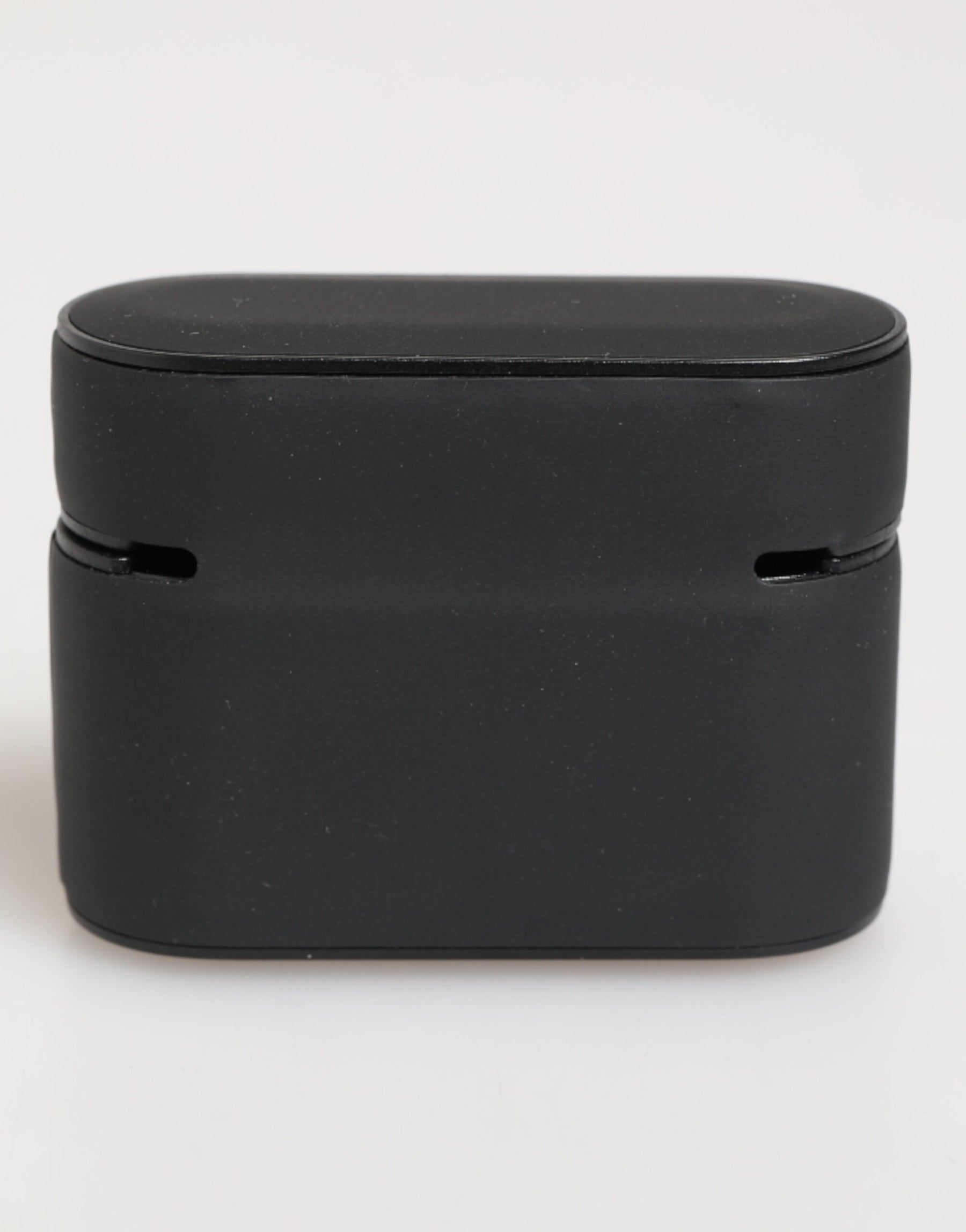 Dolce & Gabbana Black Orange Rubber Logo Embossed Accessory Airpods Case | Regal Royce