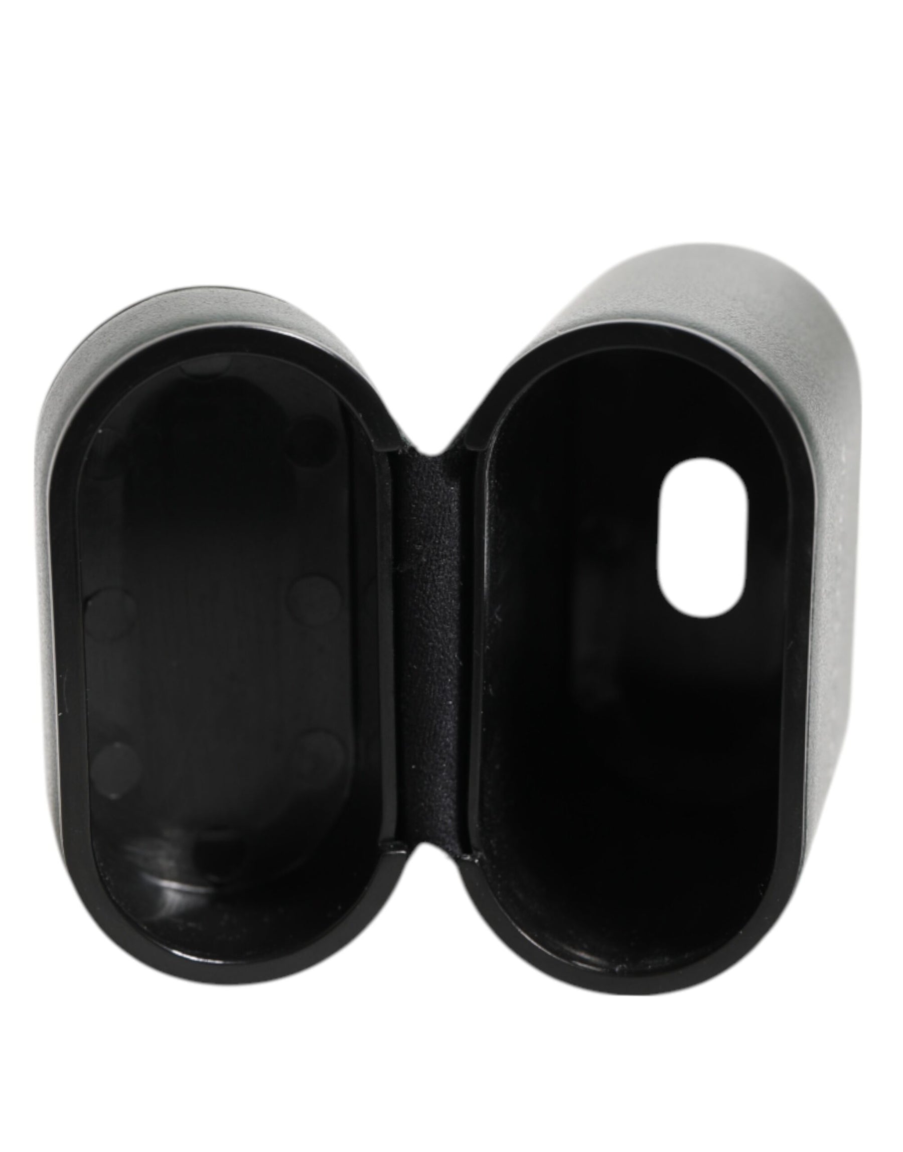 Dolce & Gabbana Army Green Calfskin Leather Logo Flip Holder Airpods Case | Regal Royce