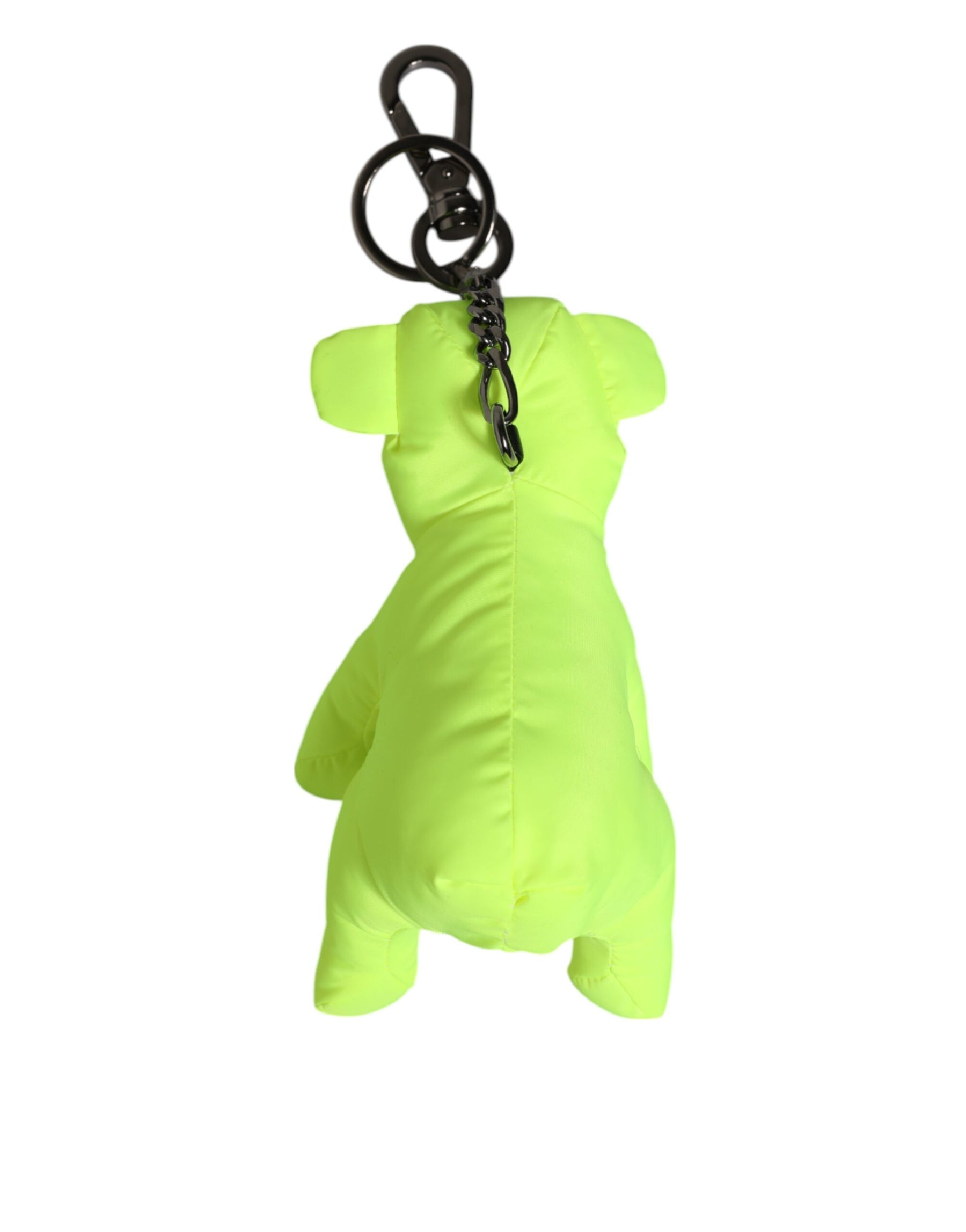 Dolce & Gabbana Neon Green Bear Embroidered Logo Men Keychain Clasp  Keyring | Regal Royce