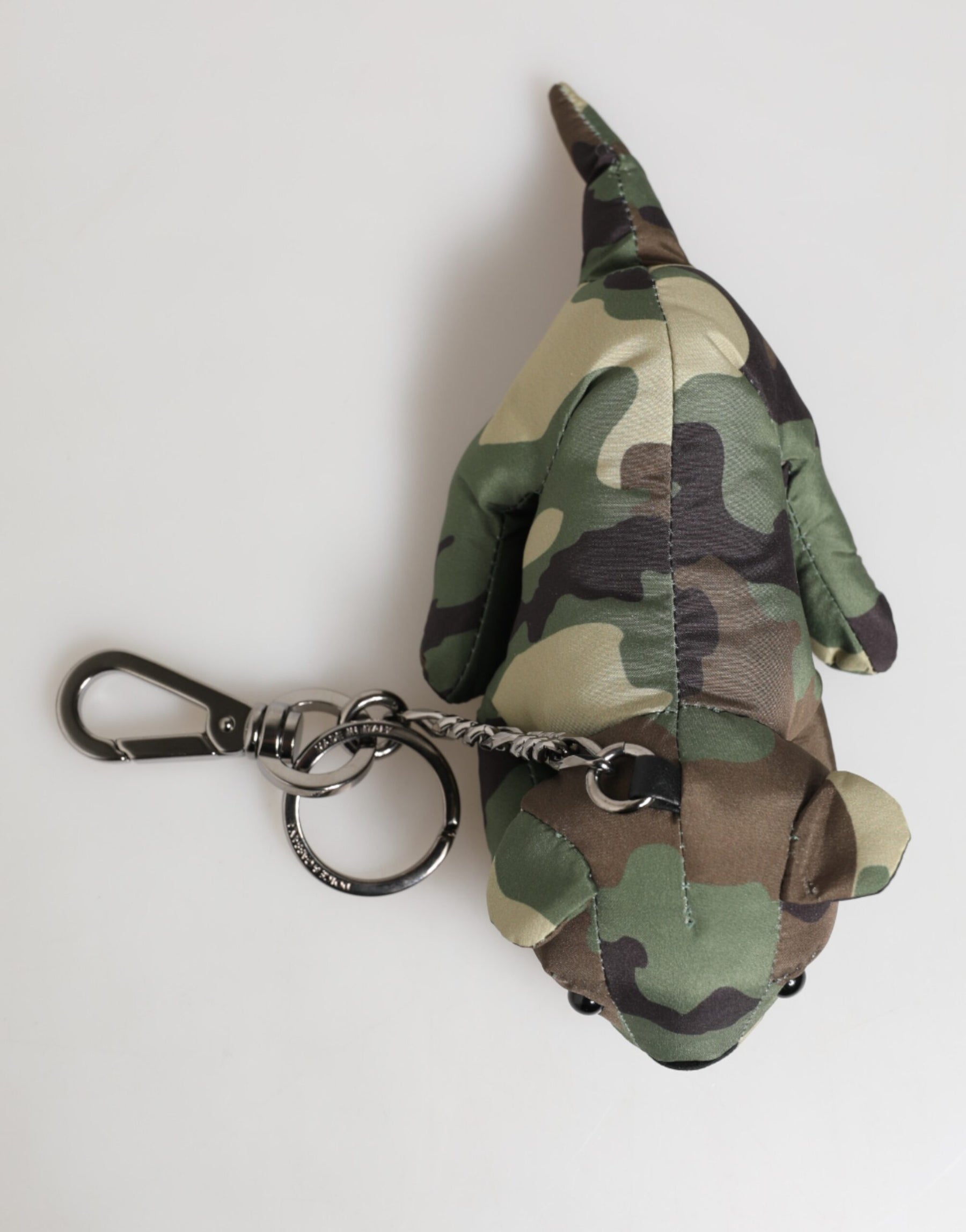 Dolce & Gabbana Camouflage Multicolor Animal Silhouette Keychain Keyring | Regal Royce