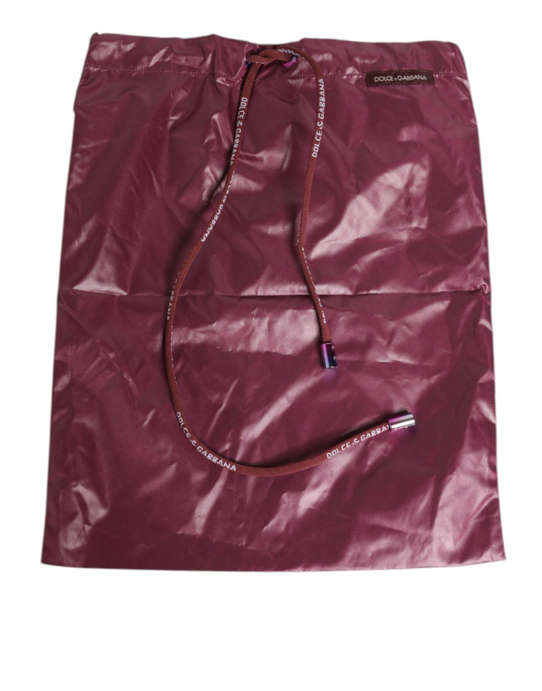 Dolce & Gabbana Burgundy Polyester Logo Embossed Crest Swimwear | Regal Royce