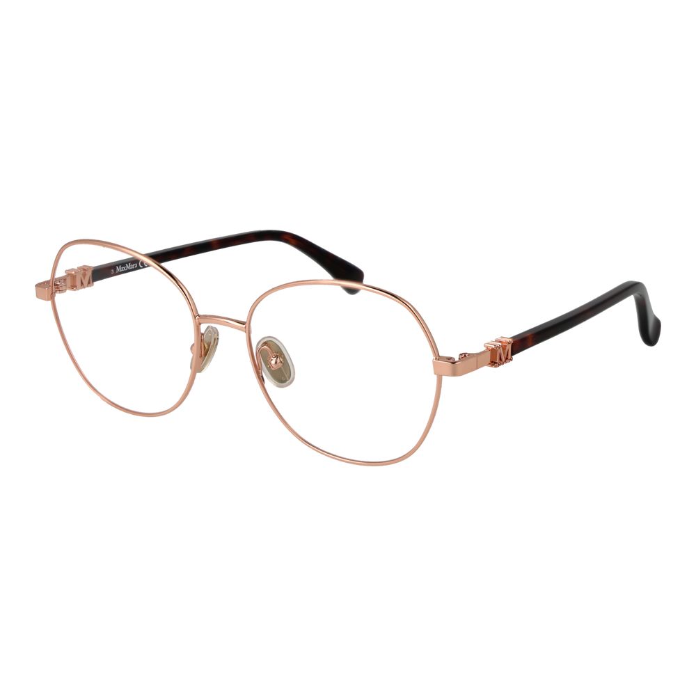 Max Mara Rose Gold Metal Glasses (Frames) | Regal Royce