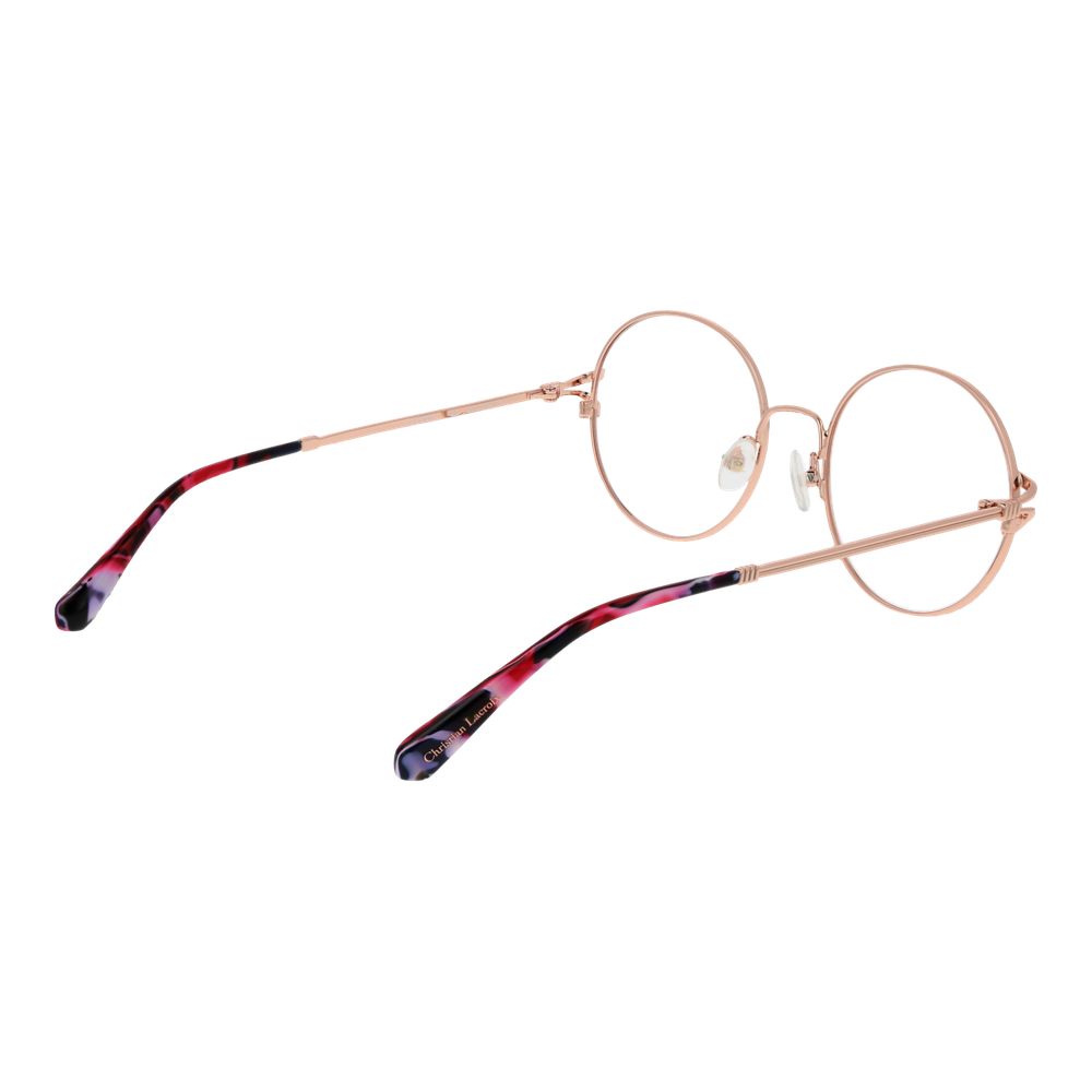 Christian Lacroix Beige Metal Glasses (Frames) | Regal Royce