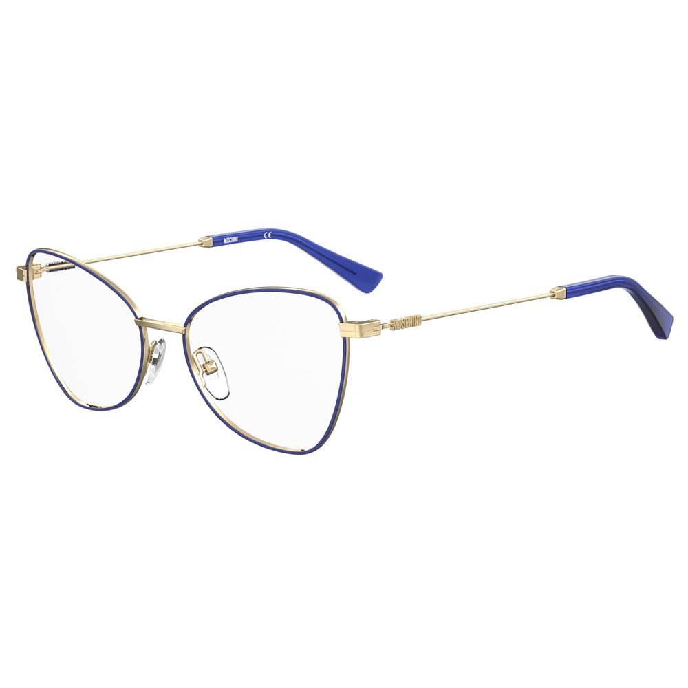Moschino Blue Metal Glasses (Frames) | Regal Royce