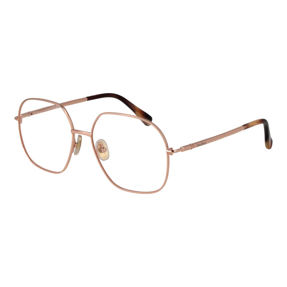 Max Mara Rose Gold Metal Glasses (Frames) | Regal Royce