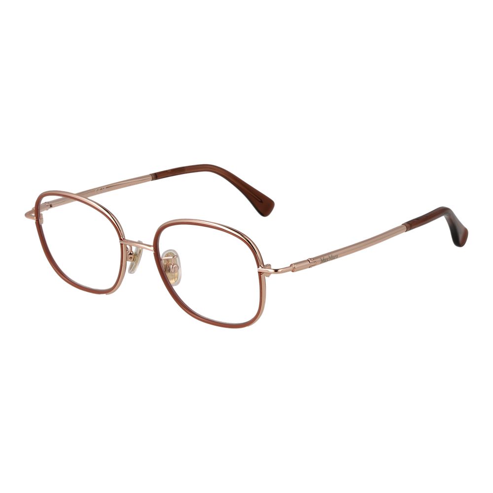 Max Mara Rose Gold Metal Glasses (Frames) | Regal Royce
