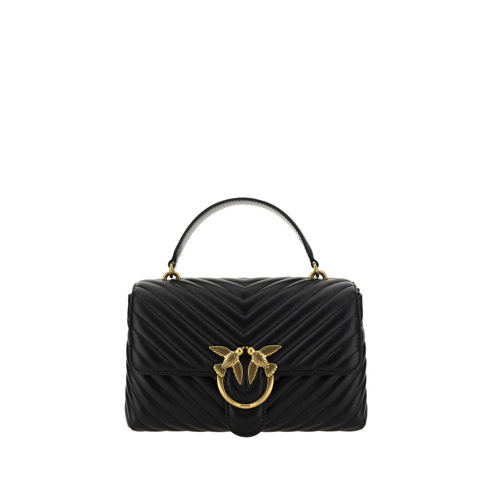 PINKO Black Calf Leather Bos Taurus Wallet | Regal Royce
