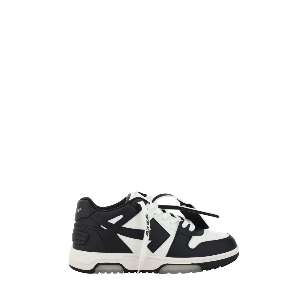 Off-White Black Rubber Low Top Sneakers | Regal Royce