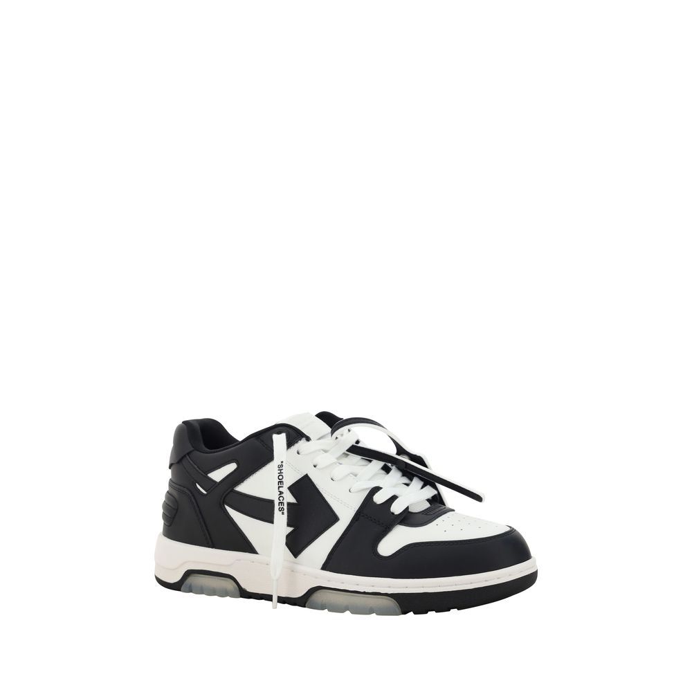 Off-White Black Rubber Low Top Sneakers | Regal Royce