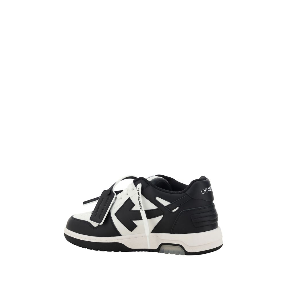 Off-White Black Rubber Low Top Sneakers | Regal Royce