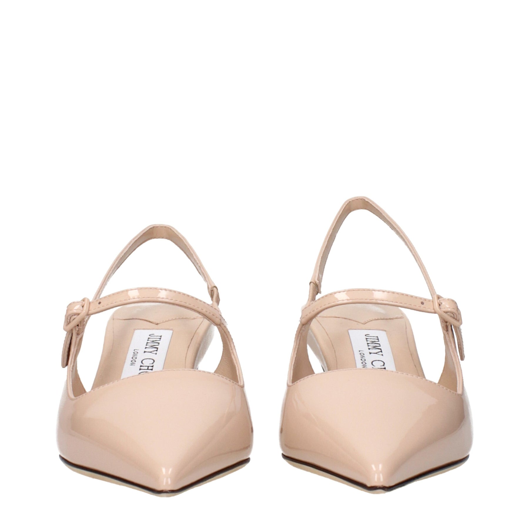 Jimmy Choo Pink Leather Mid Heel Pumps | Regal Royce