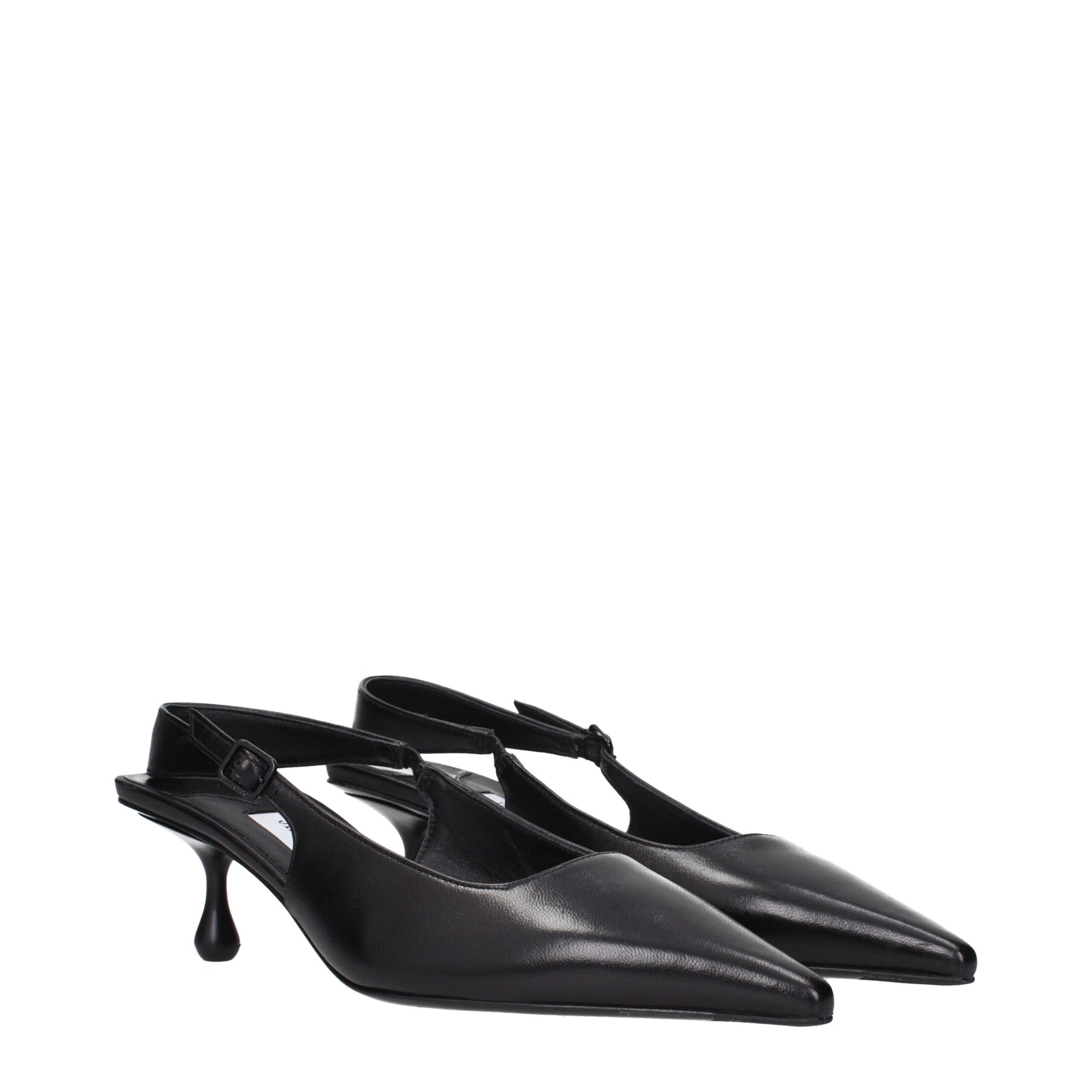 Jimmy Choo Black Leather Flat Sandals | Regal Royce