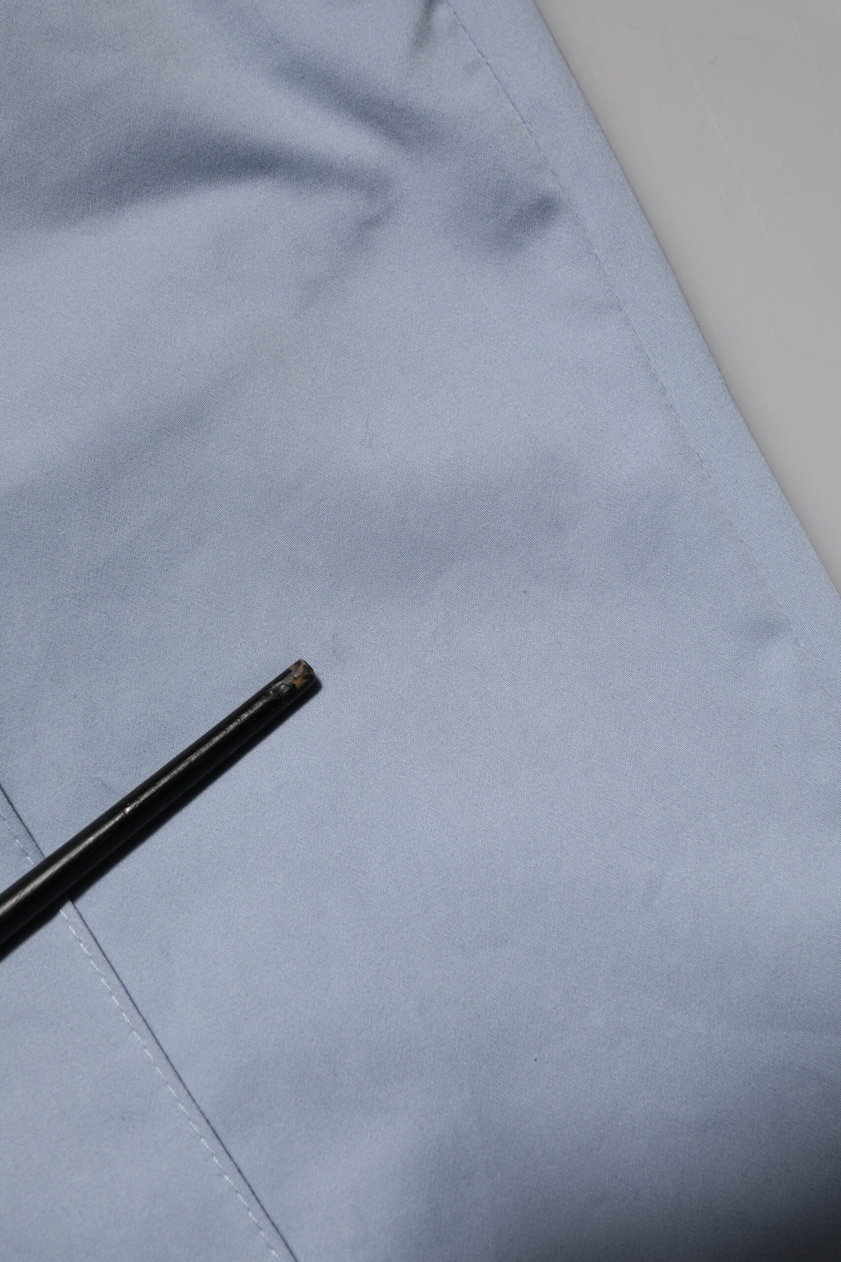 Dolce & Gabbana Light Blue Cotton Drawstring Elastic Waist Men Pants | Regal Royce