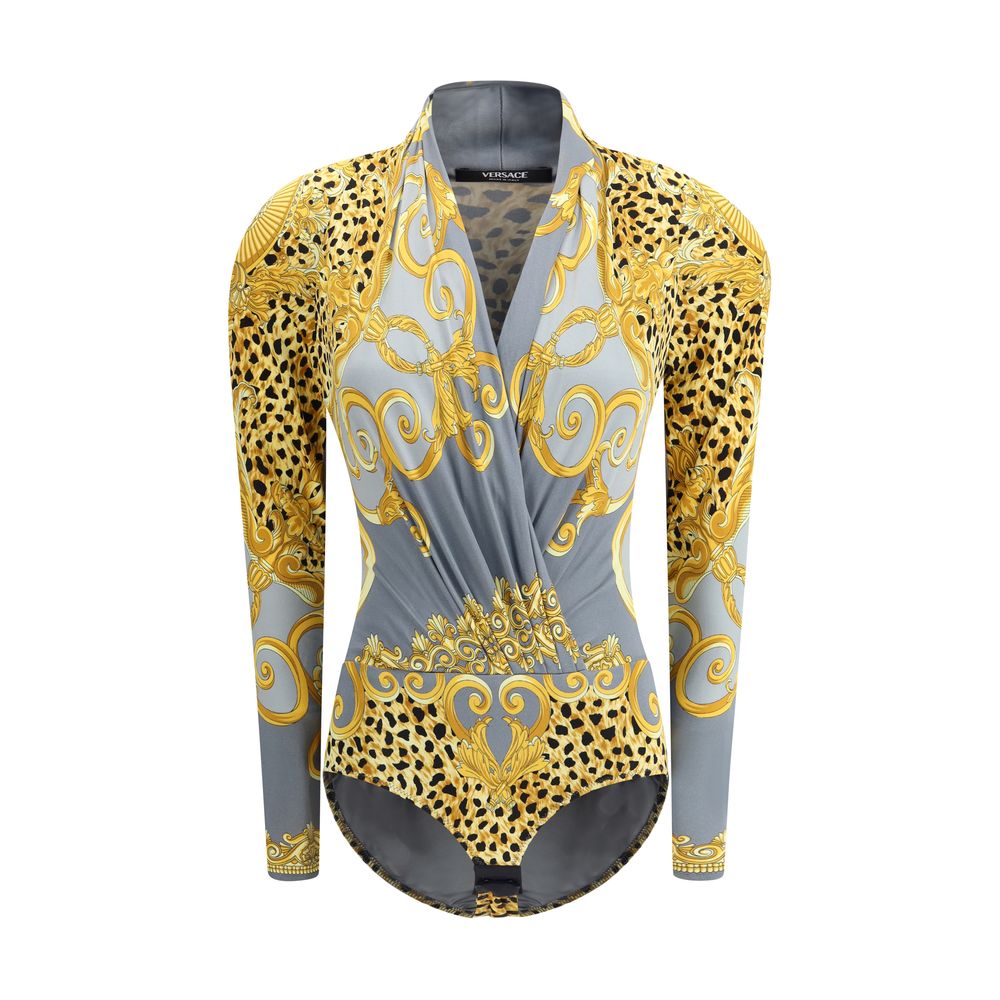 Versace Multicolor Viscose Top | Regal Royce