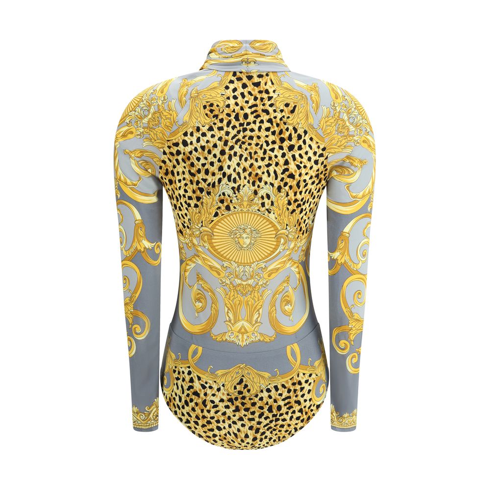Versace Multicolor Viscose Top | Regal Royce