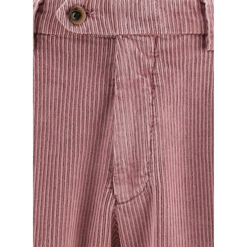 Germano Multicolor Cotton Casual Pants | Regal Royce