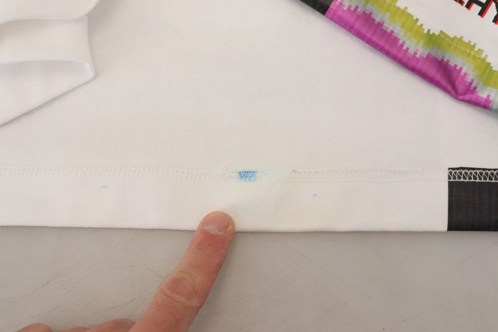 Dolce & Gabbana Multicolor Print Blouse Cotton Tank TV Print T-shirt | Regal Royce