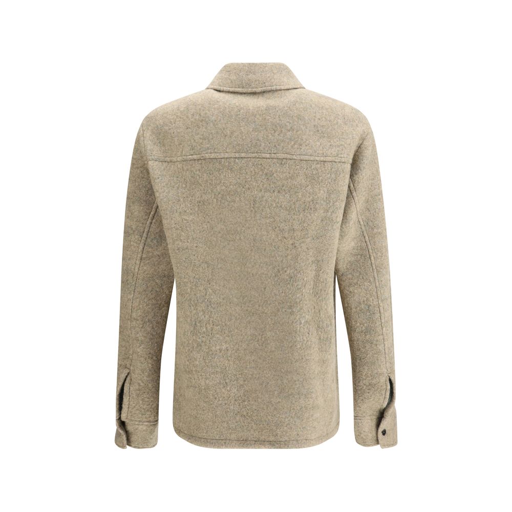 Jil Sander Beige Wool Coat | Regal Royce