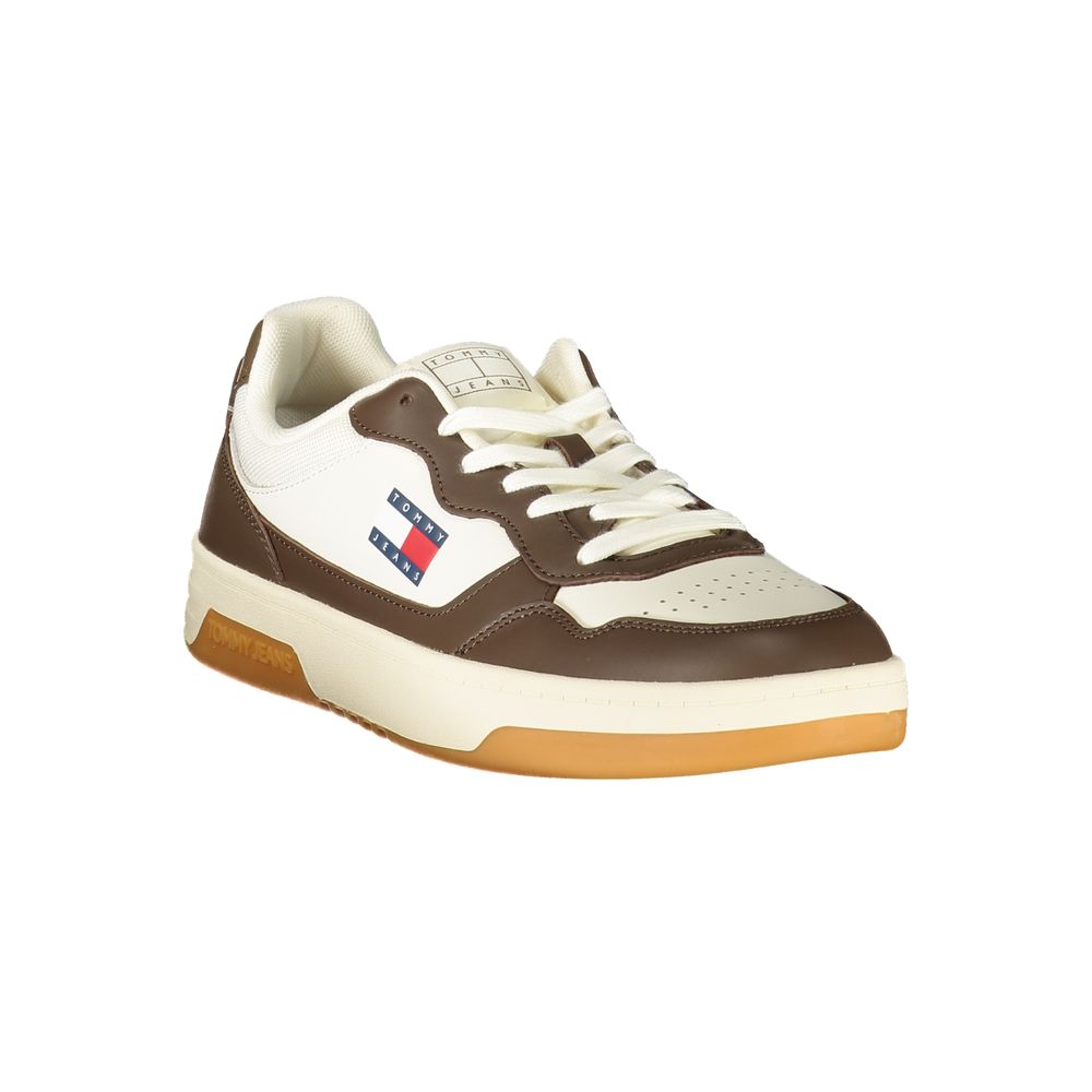 Tommy Hilfiger White Polyurethane Men Sneaker | Regal Royce