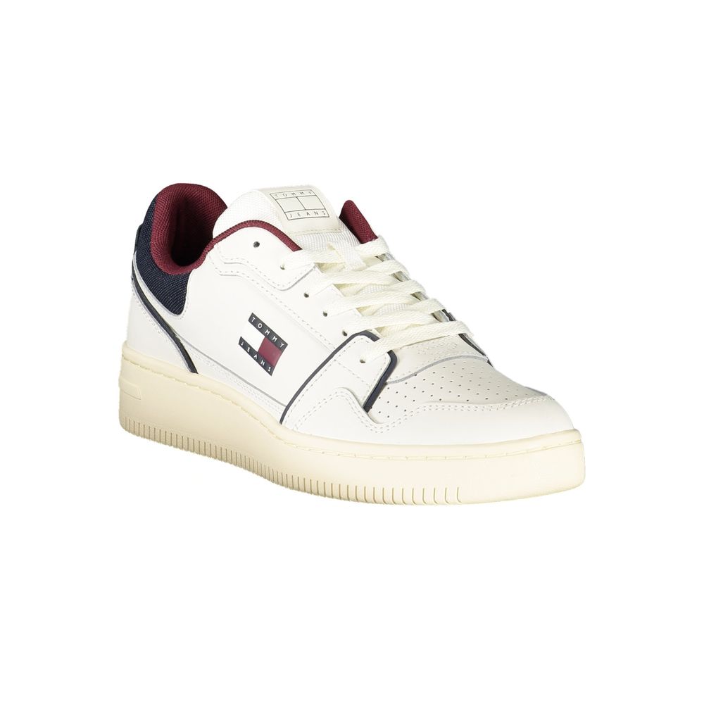 Tommy Hilfiger Bianco Polyurethane Men Sneaker | Regal Royce