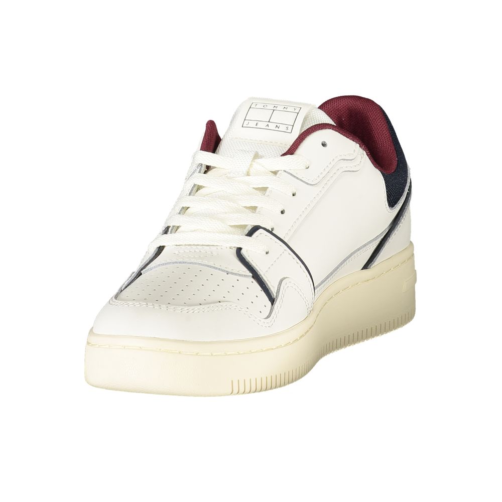 Tommy Hilfiger Bianco Polyurethane Men Sneaker | Regal Royce
