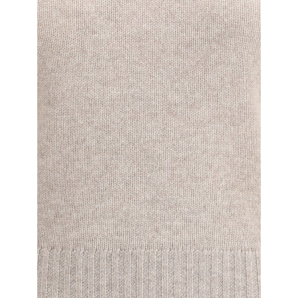 Allude Beige Cashmere Cashmere Sweater (Copy) | Regal Royce