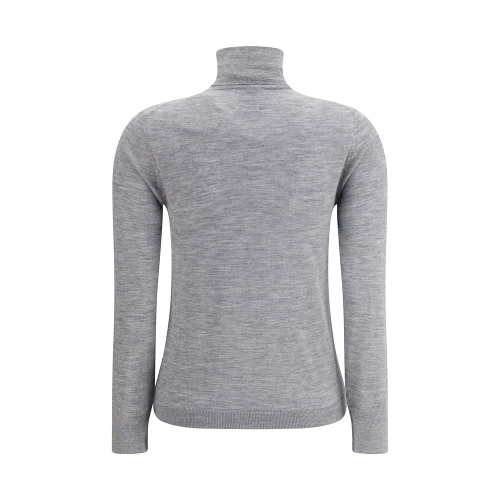 Allude Gray Cashmere Turtleneck | Regal Royce
