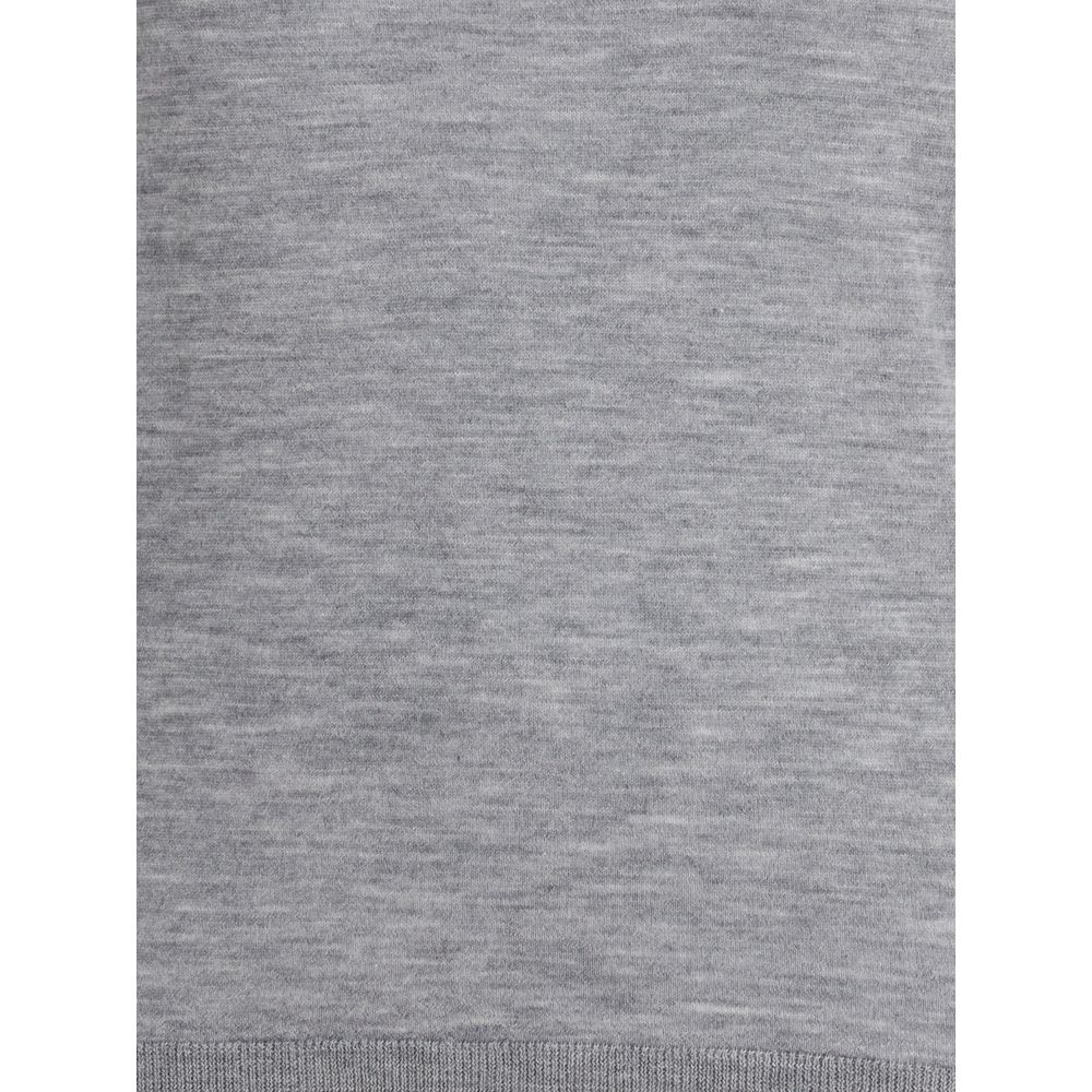 Allude Gray Cashmere Turtleneck | Regal Royce