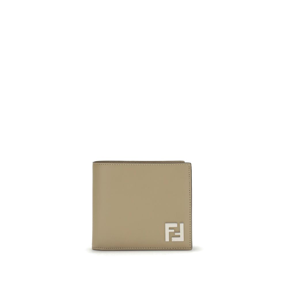 Fendi Beige Calf Leather Bos Taurus Wallet | Regal Royce