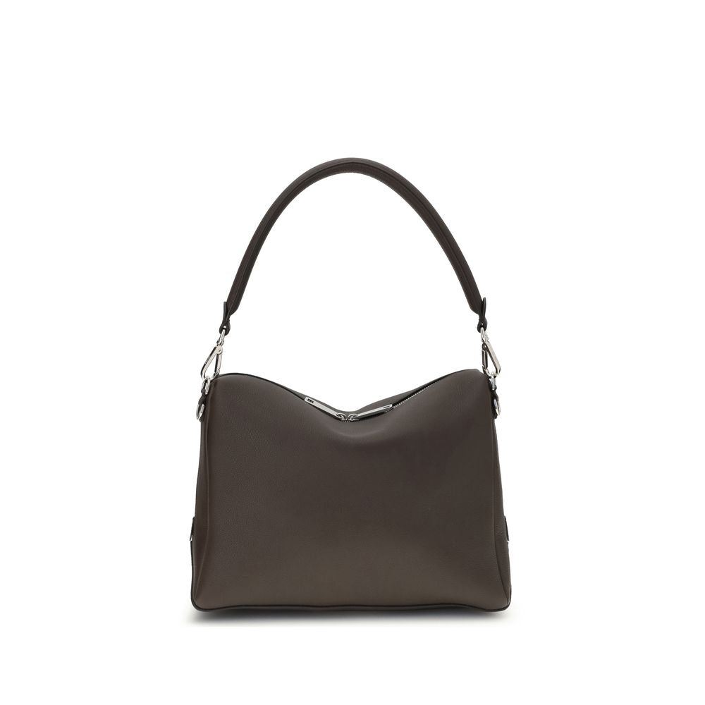 Fendi Brown Calf Leather Bos Taurus Shoulder Bag | Regal Royce
