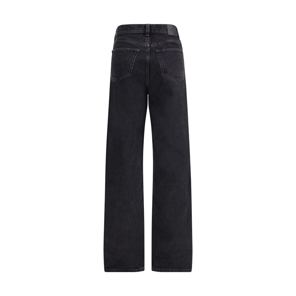 Saint Laurent Black Cotton Slim Fit Jeans | Regal Royce